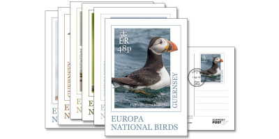 FDI Europa Birds Postcard Set of 6